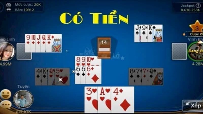 Tổ hợp và quân bài phỏm